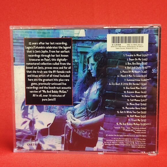 Janis Joplin 18 Essential Songs CD 1995 - Picture 2 of 8